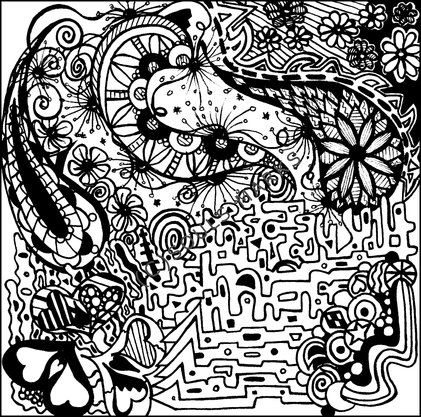 Coloring Page-Instant Download