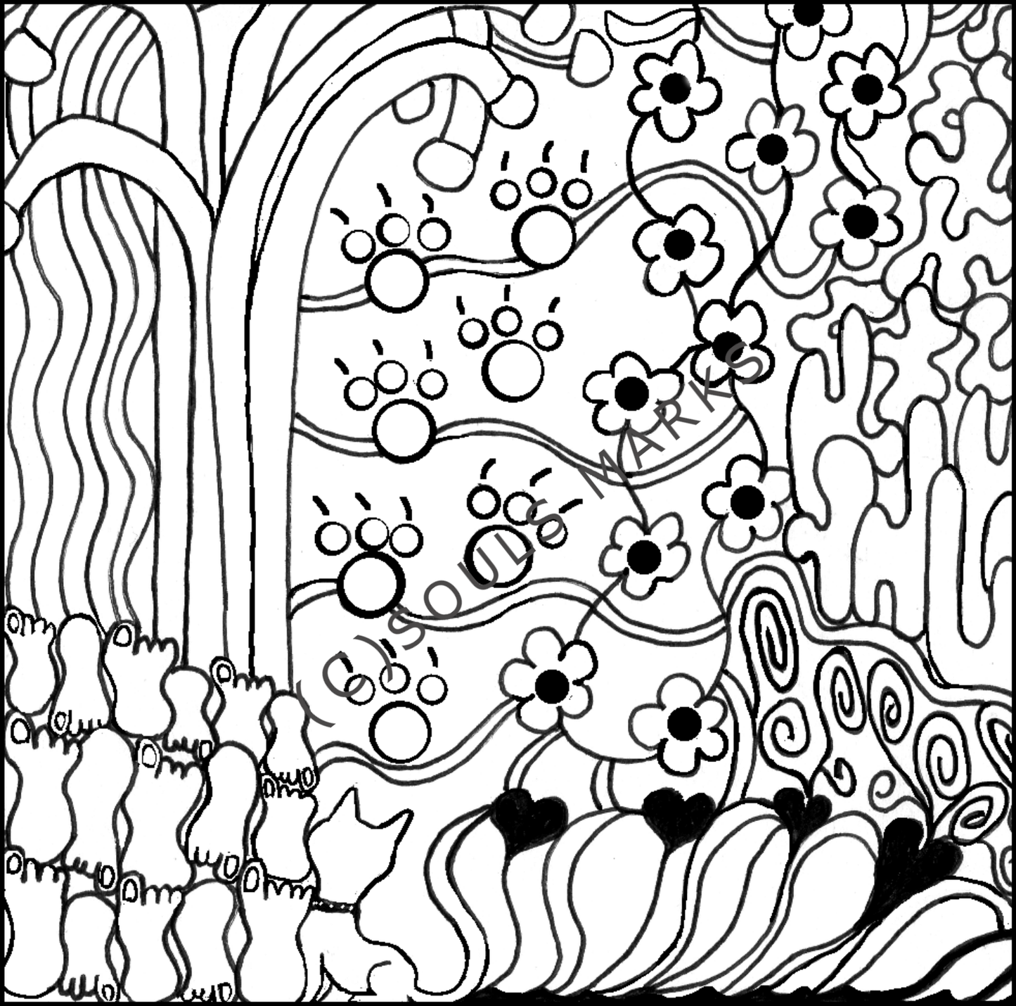 Coloring Page-Instant Download